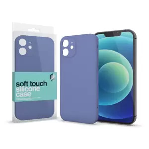 Apple iPhone 13 készülékhez Soft Touch Silicone Case Slim levendula szürke 