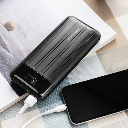 BOROFONE BT21A UNIVERSAL ENERGY 20000 MAH POWER BANK (FEKETE)