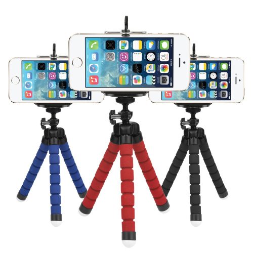 TELEFONTARTÓ MINI TRIPOD ÁLLVÁNY (KÉK)