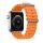 SILICONE LOOP SZíJ, APPLE WATCH 42/44/45/49 Készülékhez, DESIGN 1 ORANGE