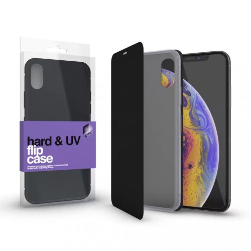 Hard Flip Case fekete Huawei P20 Lite készülékhez