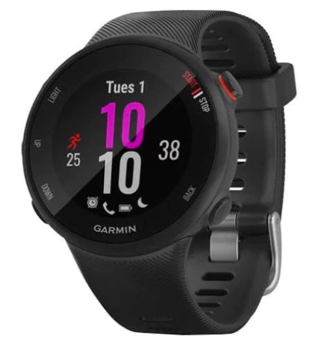 GARMIN FORERUNNER 45s, okosóra, fekete 