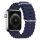 SILICONE LOOP SZíJ, APPLE WATCH 42/44/45/49 Készülékhez, DESIGN 1 NAVY