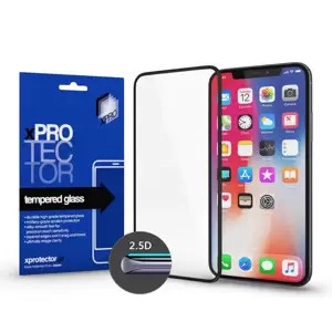 Apple iPhone 13 Mini készülékhez Tempered Glass Full 2.5D fekete 0.33 kijelzővédő üveg 