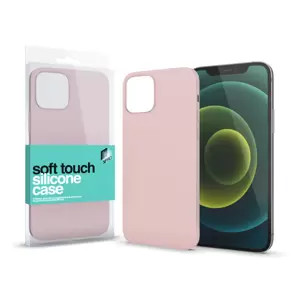 Apple iPhone 13 készülékhez Soft Touch Silicone Case pink 