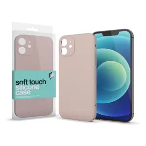 Apple iPhone 13 Pro készülékhez Soft Touch Silicone Case Slim púder pink 