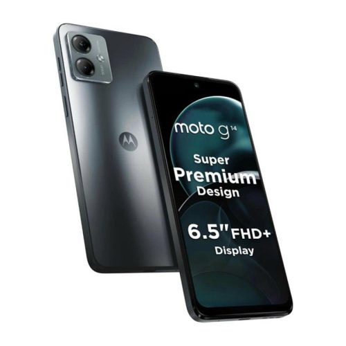 Motorola XT2341-3 Moto G14 DS 128GB (4GB RAM) - Szürke Gyártói Garancia